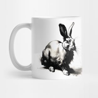 White Rabbit Mug